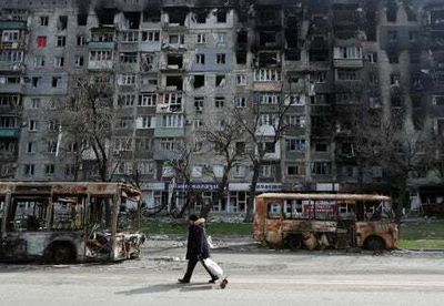 Mariupol: Russian forces accused of bombing ‘improvised’ hospital sheltering hundreds of people