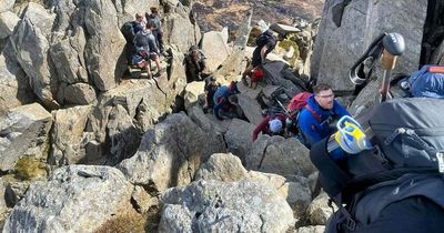 Snowdonia's mountains likened to Alton Towers as walkers converge on beauty spot