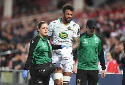 Dislocated thumb could rule Courtney Lawes out of England’s tour to Australia