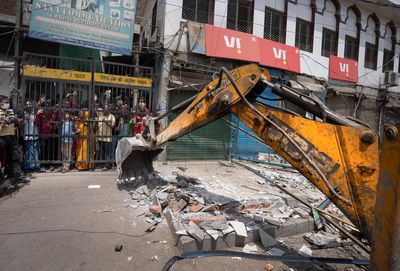 Muslim properties razed in New Delhi after communal violence