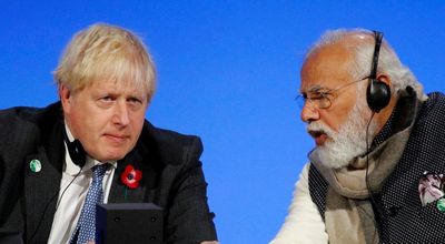 Boris Johnson sets off for India trip, missing crunch vote on Partygate