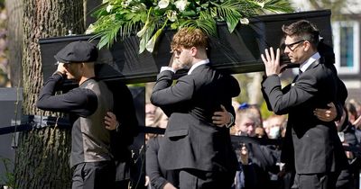 Tom Parker funeral: Nottinghamshire band mate carries The Wanted singer's coffin as tributes pour in