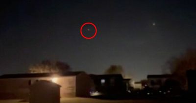 Mysterious UFO spotted by man who claims he saw 'light show like you wouldn’t believe'