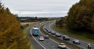 Edinburgh M8 drivers warned as part of hard shoulder to become live bus lane