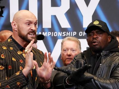 Tyson Fury vs Dillian Whyte press conference LIVE: Latest updates as heavyweights face off before fight