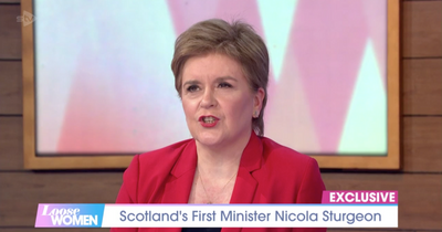 Nicola Sturgeon finds discussing menopause on Loose Women 'uncomfortable' and 'deeply personal'