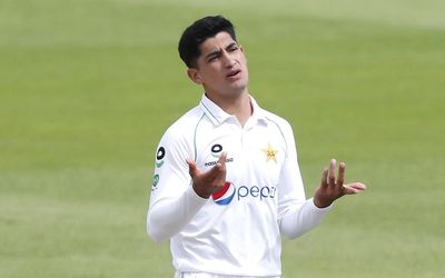 Gloucestershire’s Naseem Shah ruled out for a month with shoulder injury