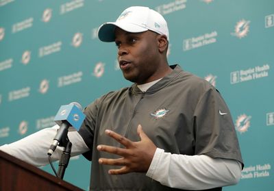 Chris Grier jokes about Dolphins’ plans for first round