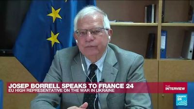 EU foreign policy chief Borrell says bloc 'will continue' providing military support to Ukraine