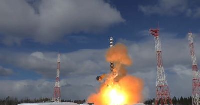 Vladimir Putin launches 'Satan-2' missile in warning to 'those who threaten Russia'