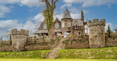 Inside spectacular Gothic castle with 26 bedrooms that overlooks Snowdonia