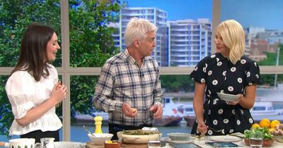 Holly Willoughby told 'shut your face' by Phillip Schofield as she mocks him with This Morning viewer comment