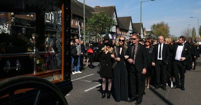 ‘We will carry on your legacy forever’: The Wanted's Tom Parker remembered as hundreds attend emotional funeral