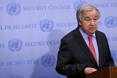 U.N. chief separately asks Russia's Putin, Ukraine's Zelenskiy to receive him
