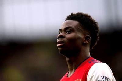 Bukayo Saka wants to ‘be that guy’ to fill Arsenal void left by Pierre-Emerick Aubameyang