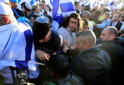 Israel police block far-right protesters from Jerusalem's Muslim quarter