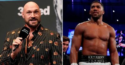 Tyson Fury takes dig at Anthony Joshua during Dillian Whyte face-off