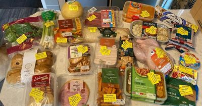 'I saved £86 by buying yellow-sticker food from Asda, Sainsbury's and Tesco'