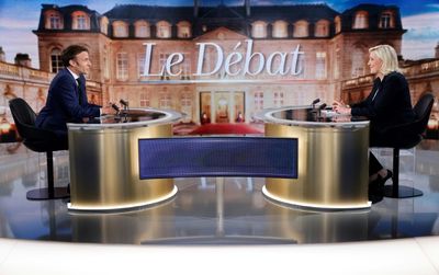 Le Pen, Macron clash in debate ahead of French election