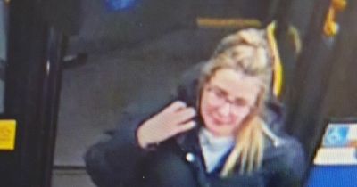 Missing Glasgow woman Jayne Cuthbert seen at bus station on CCTV