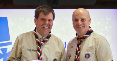 Lanarkshire scout leader honoured with award for his 'exceptional' service