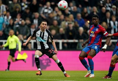 Newcastle’s fine form continues as Miguel Almiron strike sinks Crystal Palace