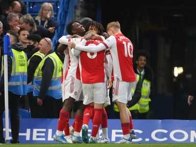 Arsenal reignite top-four hopes as Eddie Nketiah scores twice in thriller against Chelsea