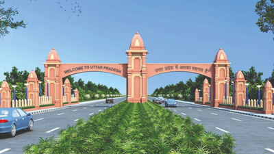 60 majestic gates along Uttar Pradesh border to mark grand entry