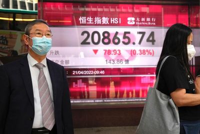 Asian indexes mixed in choppy trading, echoing Wall Street