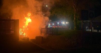 Car blown up on Scots street as cops probe terrifying blaze