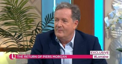 'Lucky' Piers Morgan makes ITV return with just 'one regret' about GMB departure