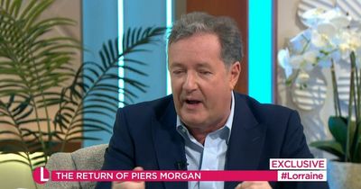 "I was cancelled by Good Morning Britain" Piers Morgan claims as he 'storms off' Lorraine