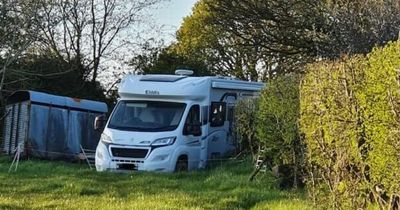Police car rammed in pursuit of stolen camper van