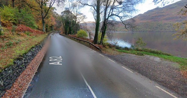 A82 closed in both directions at Loch Lomond due to