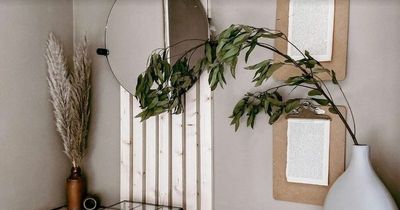 Mum transforms bathroom decor in a day for less than £30 using free and leftover stuff