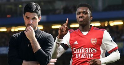 Mikel Arteta admits he "missed something" with Eddie Nketiah after heroics at Chelsea