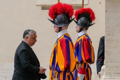 Hungary's Orban meets pope with Ukraine war as backdrop