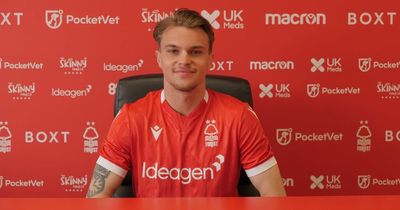Nottingham Forest rising talent sets out future aims after signing new deal