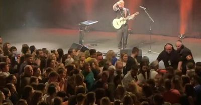 Ed Sheeran stops Vicar Street concert to help fan who passed out in crowd
