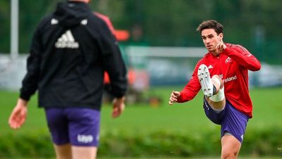 Joey Carbery clear to play for Munster as O’Mahony and Zebo miss crucial Ulster match