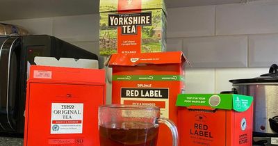 How do Sainsbury's, Tesco and Aldi own-brand teas compare to Yorkshire Tea?
