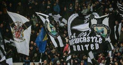 Behind the scenes with Wor Flags at St James' Park