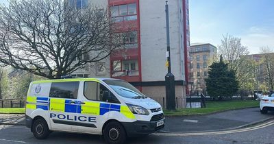 Terrified Glasgow residents watched riot cops storm flats after violent stabbing