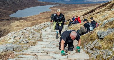 Double amputee climbs Ben Nevis in just 12 hours during 'gruelling' challenge