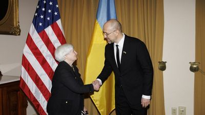 Biden, Yellen meet with Ukrainian prime minister