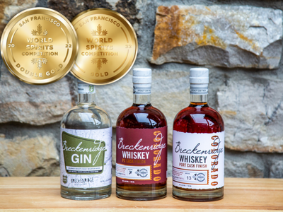 Tilray's Breckenridge Distillery Wins Two Double Gold And One Gold Medal At The San Francisco World Spirits Competition