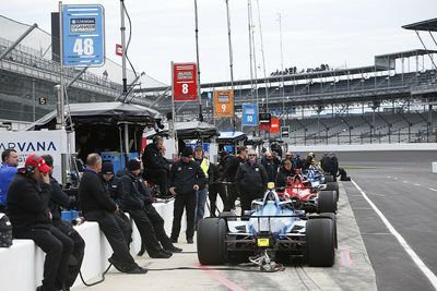 IndyCar hope tire-dragging has added grip to IMS pit exit