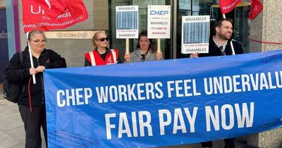 'It's time to intervene and sort out this mess': Striking Trafford warehouse staff take their fight to London