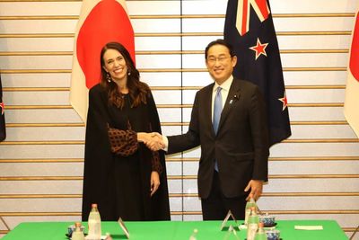 From kiwifruit to Kishida: Ardern's Tokyo success