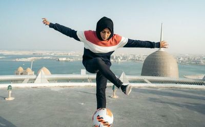 ‘Freestyle football is a fusion of art and sport,’ says Hadiya Hakeem